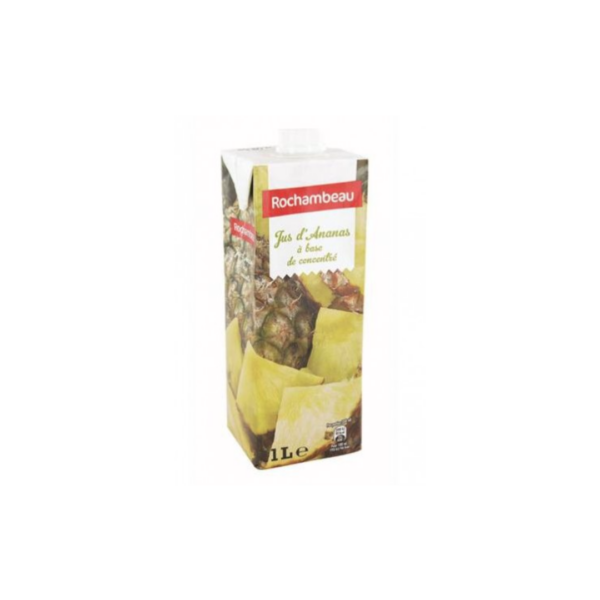 Jus d'ananas 1 Litre - Rochambeau x6