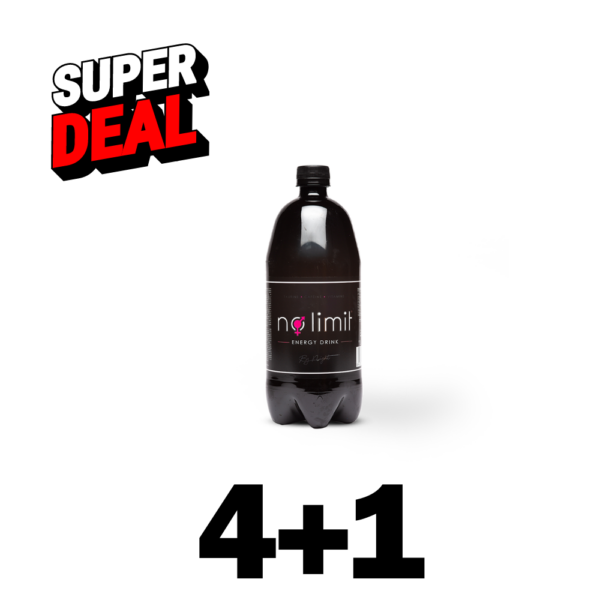 No Limit Energy Drink Promo 4+1